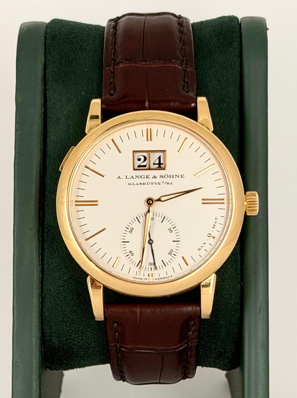 A. Lange & Söhne Langematik Nur mit Box und hauseigenem Zertifikat