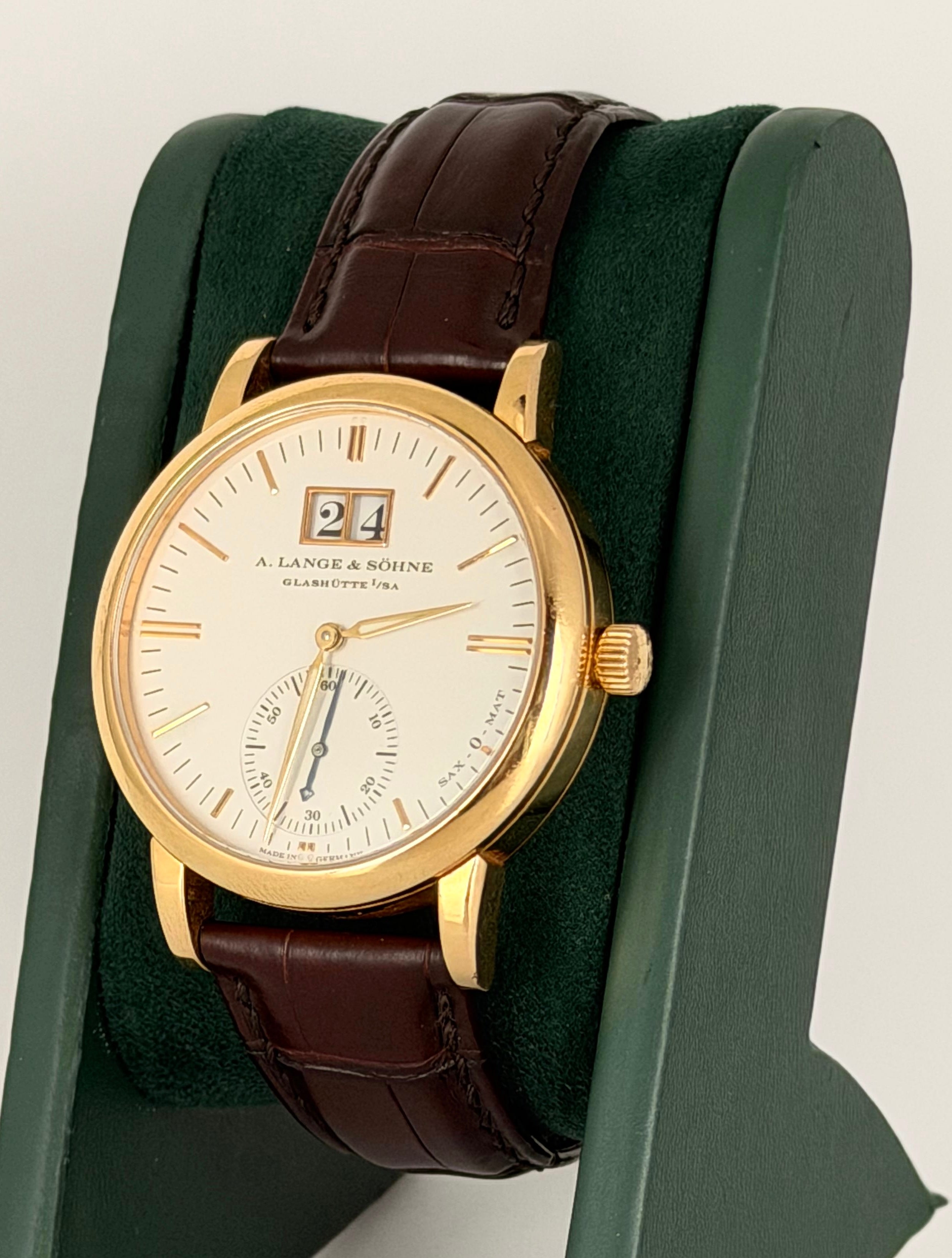 A. Lange & Söhne Langematik Nur mit Box und hauseigenem Zertifikat