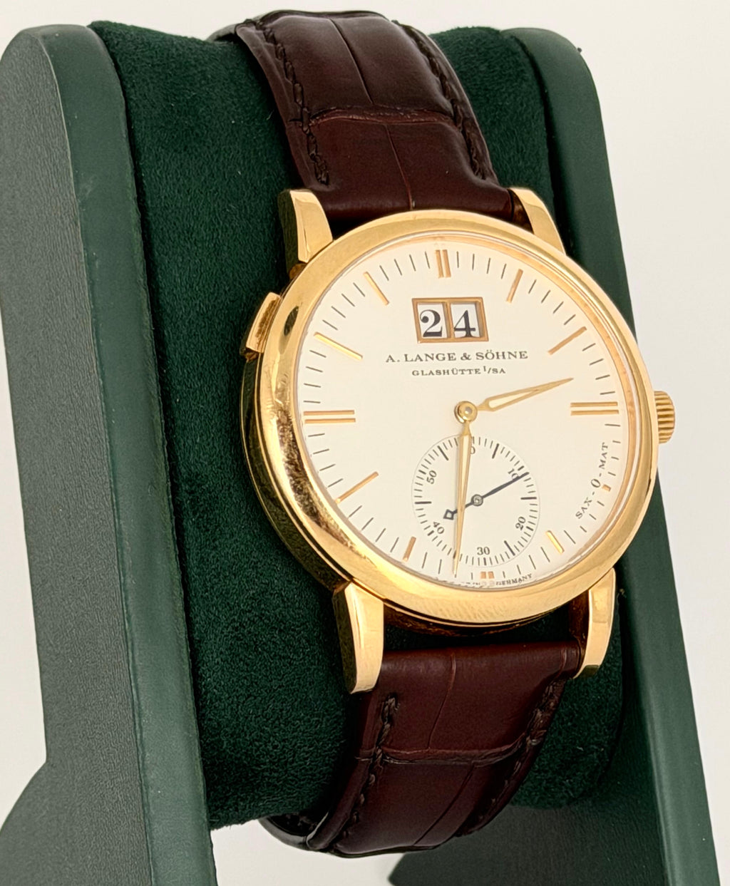 A. Lange & Söhne Langematik Nur mit Box und hauseigenem Zertifikat