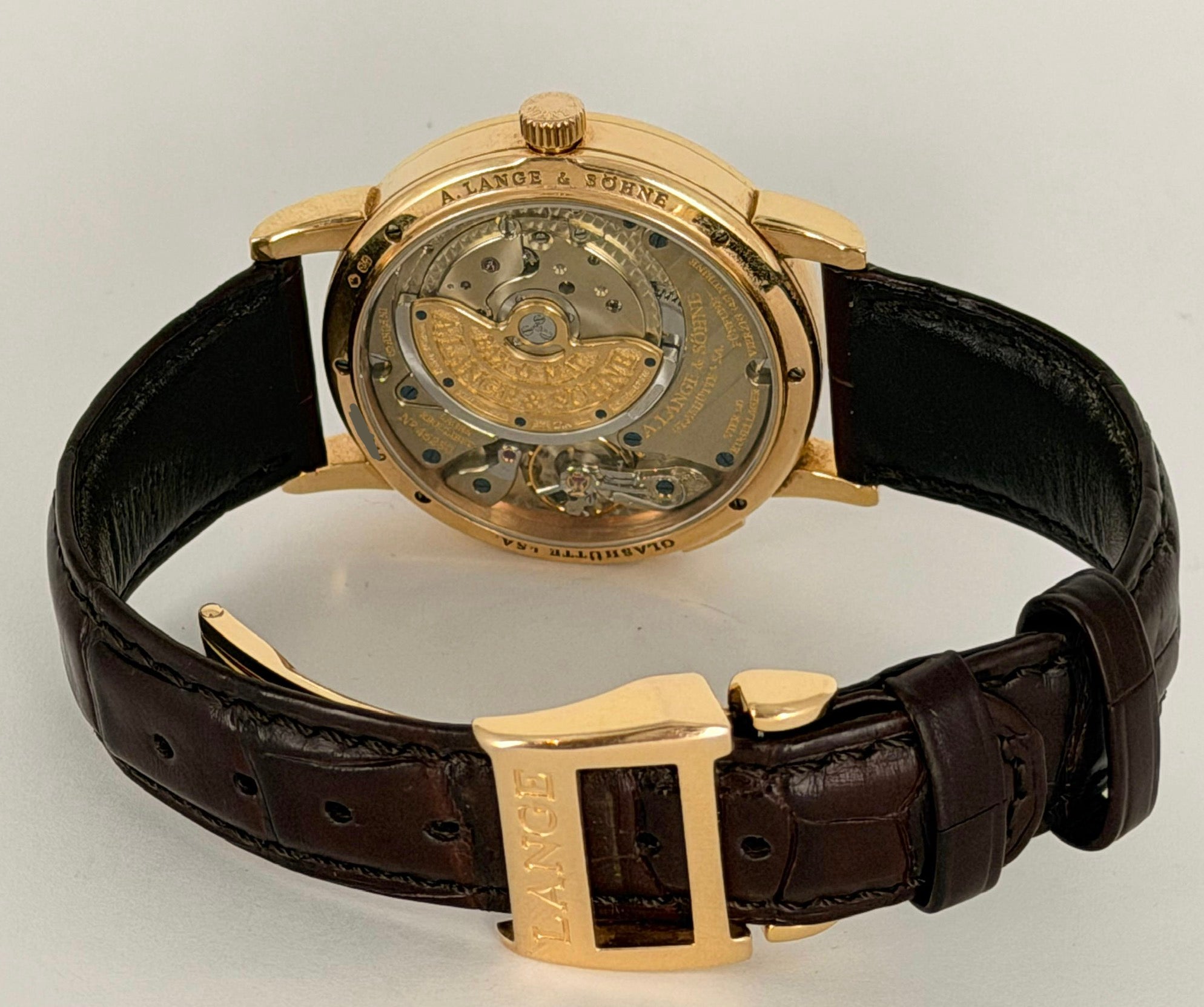A. Lange & Söhne Langematik Nur mit Box und hauseigenem Zertifikat
