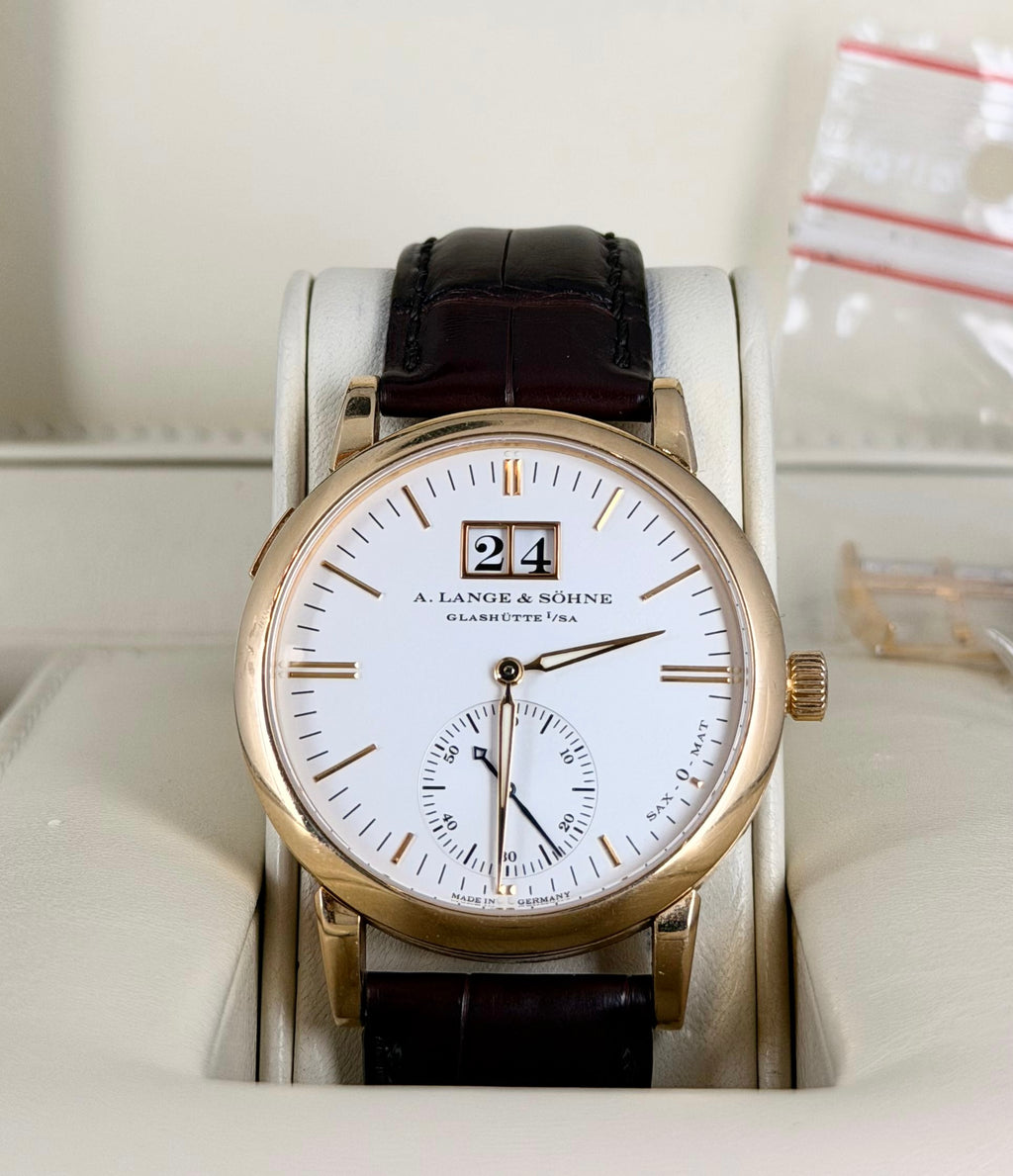 A. Lange & Söhne Langematik Nur mit Box und hauseigenem Zertifikat