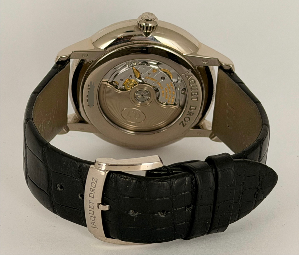 Jaquet-Droz Grande Seconde Diamant-Zifferblatt 18k Weißgold 2025 Full Set ganz neu, ungetragen, NEW