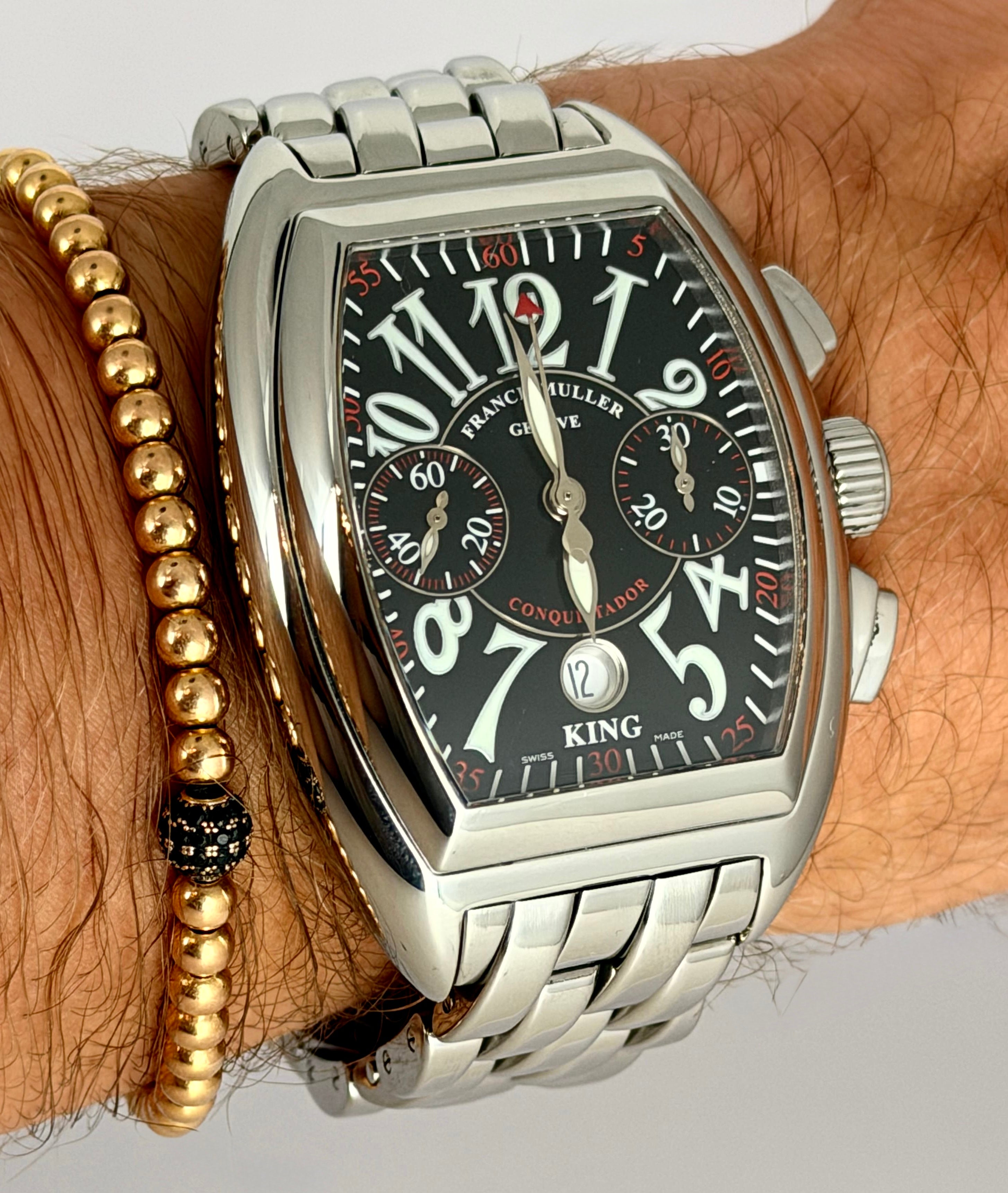 Franck Muller Conquistador King Size Chronograph Full Set