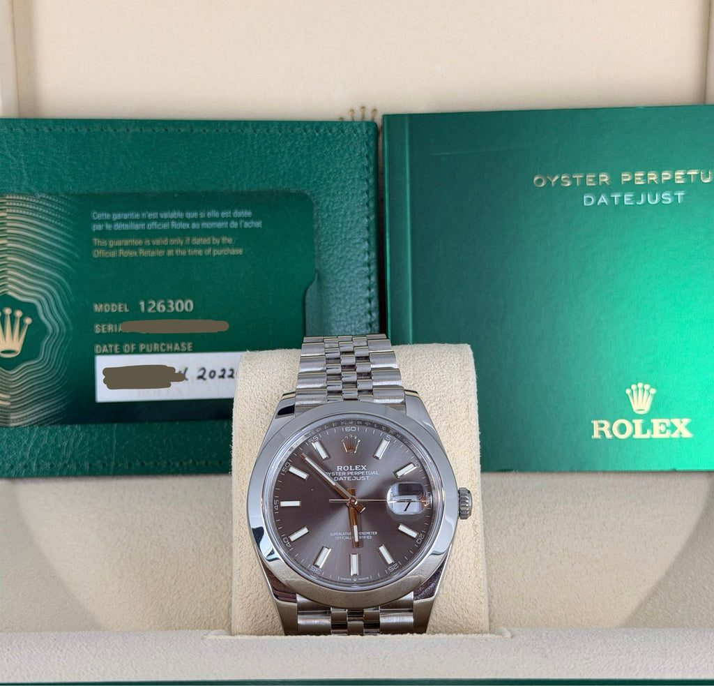 Rolex Datejust 41 Full Set 2023