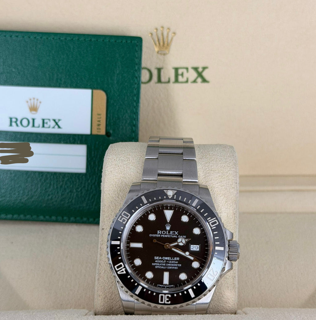 Rolex Sea-Dweller 4000 2014 Full Set LC EU wie neu