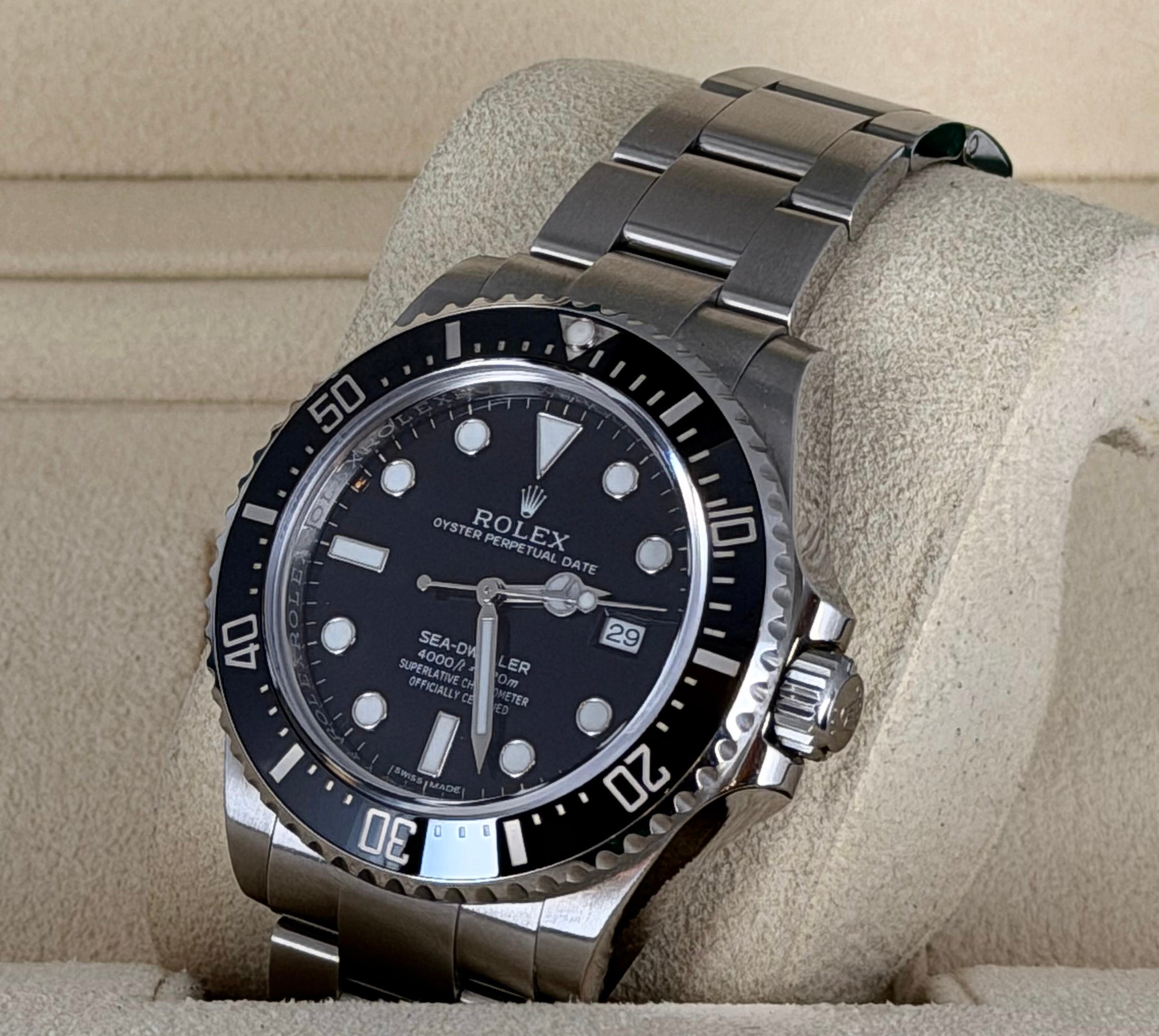 Rolex Sea-Dweller 4000 2014 Full Set LC EU wie neu