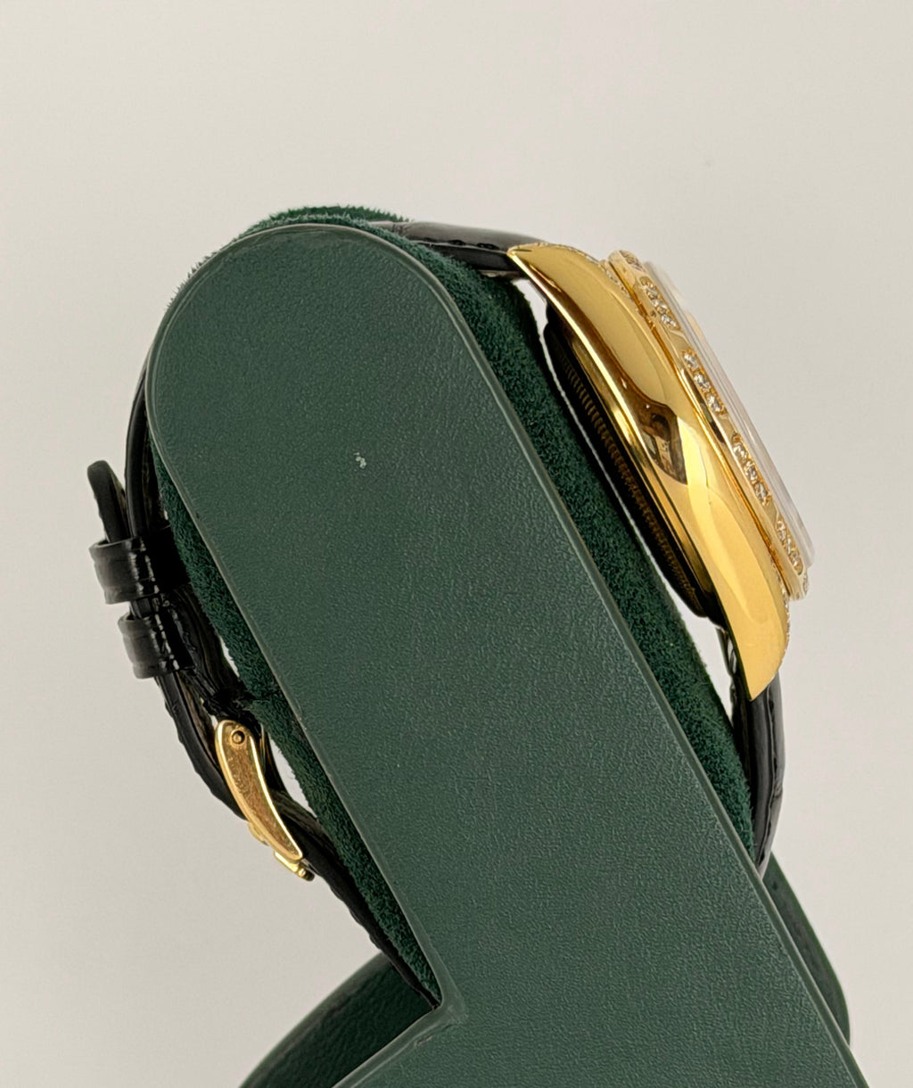 Rolex Day-Date 36 Aftermarket-Diamanten & Zifferblatt, Full Set