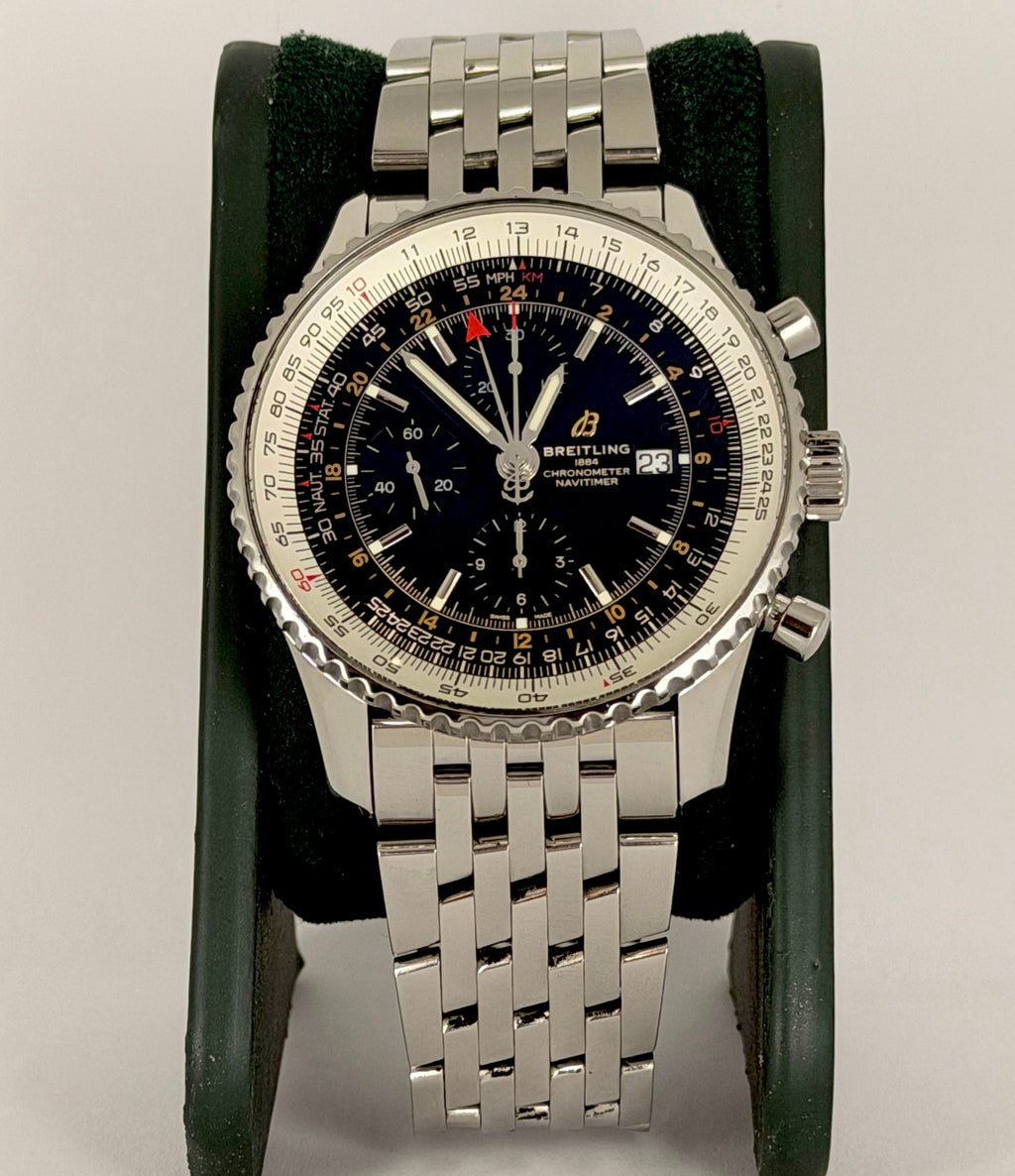 Breitling Navitimer World A24322 wie neu