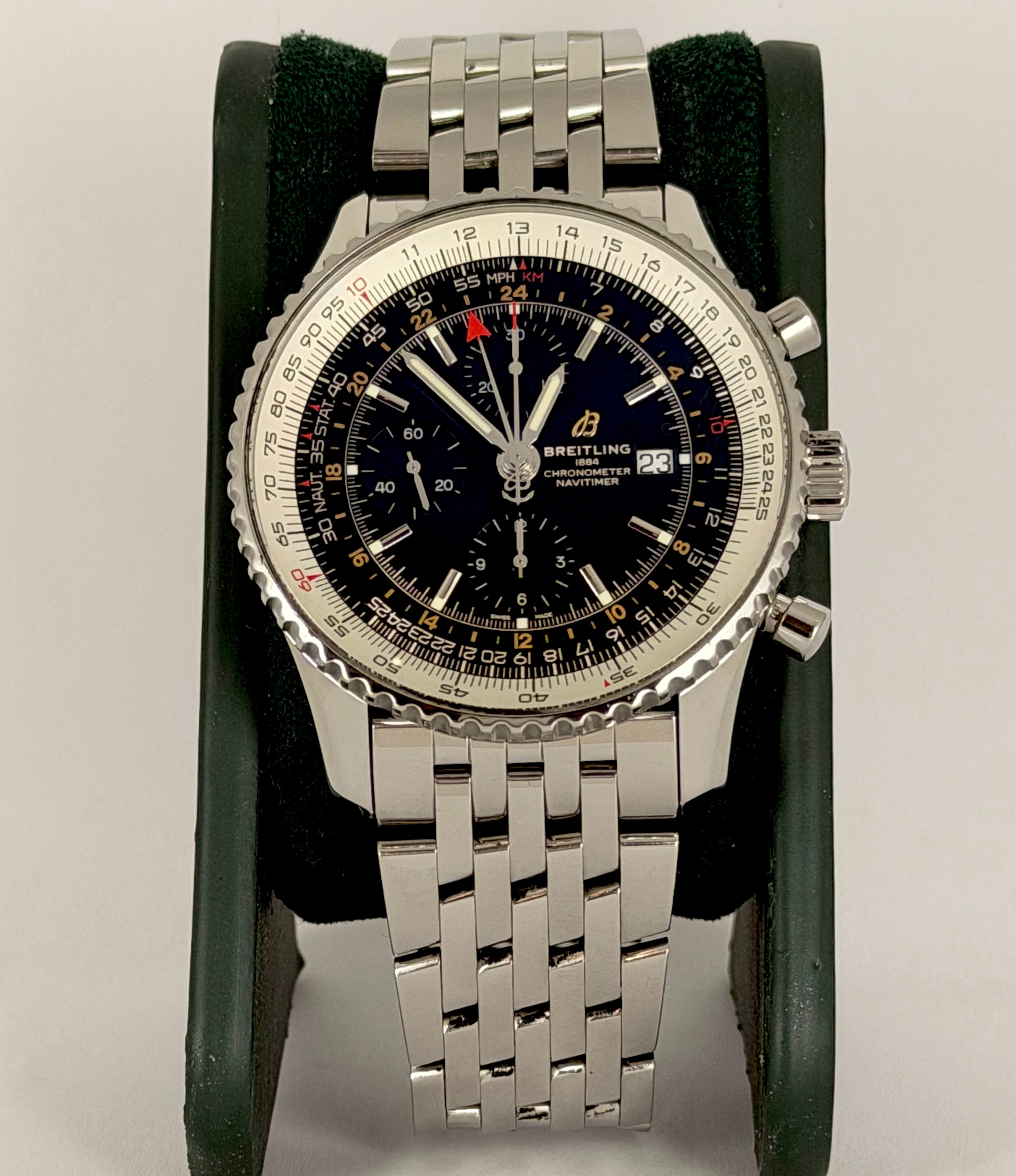 Breitling Navitimer World A24322 wie neu