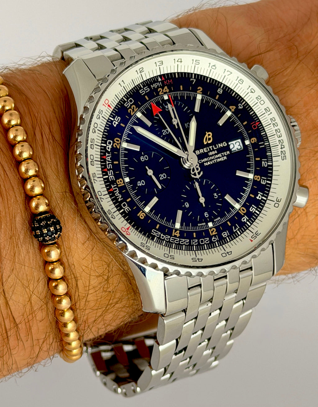 Breitling Navitimer World A24322 wie neu