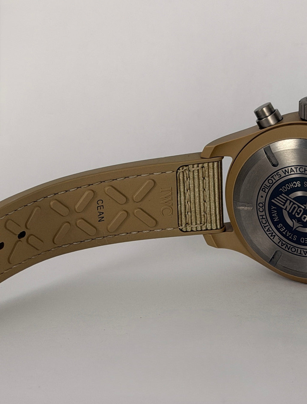 IWC Pilot Chronograph Top Gun 41 Top Gun Mojave Desert Uhr Chronograph 2024 wie neu, Full Set, Zustand neuwertig