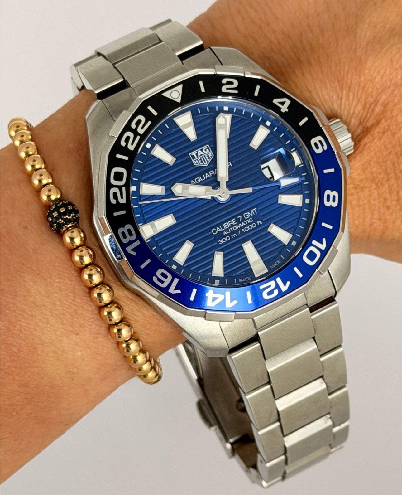 TAG Heuer Aquaracer 300M Full Set, neuwertiger Zustand