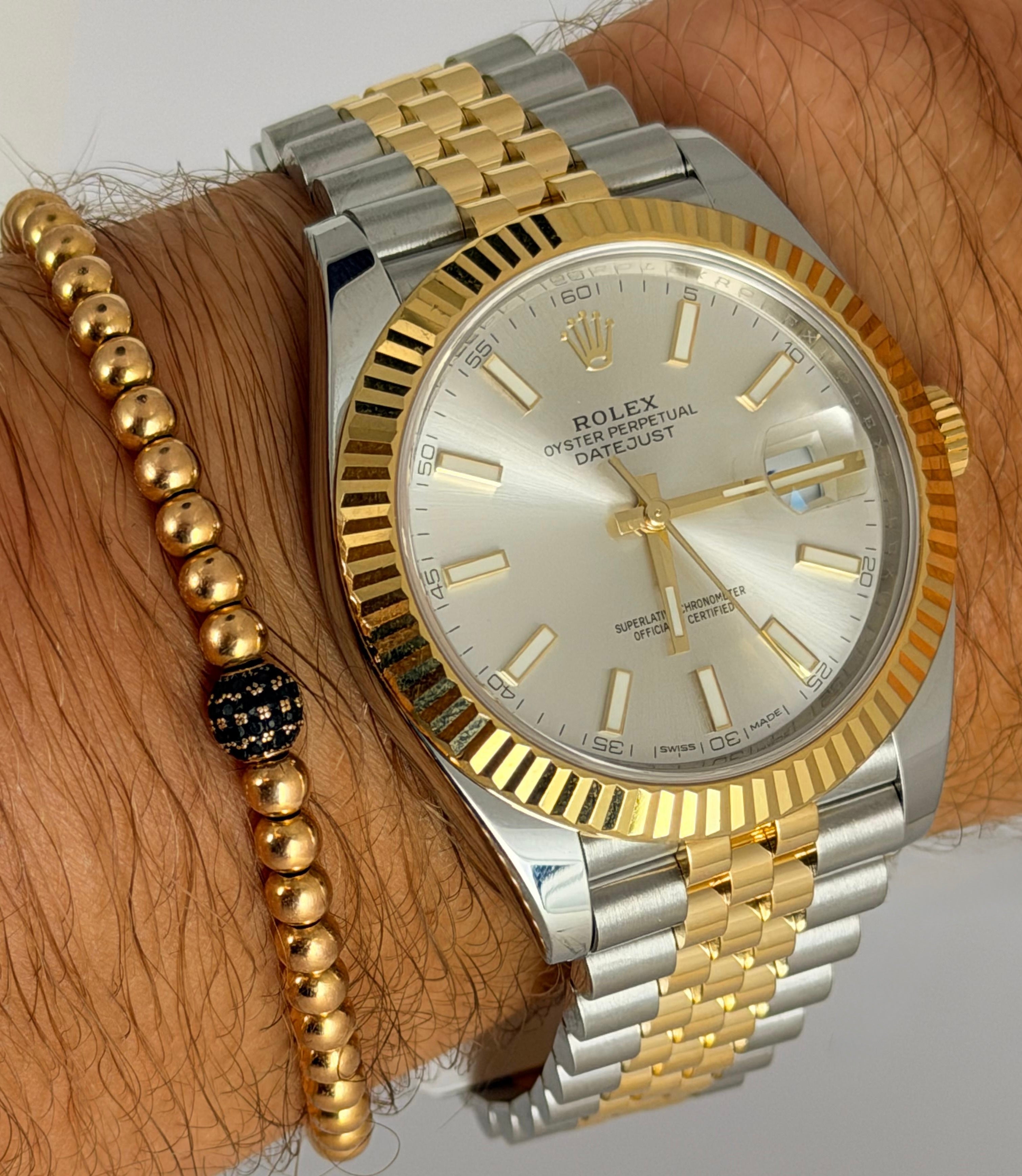 Rolex Datejust 41 Wie neu, Full Set 2018, Super-Mint-Zustand