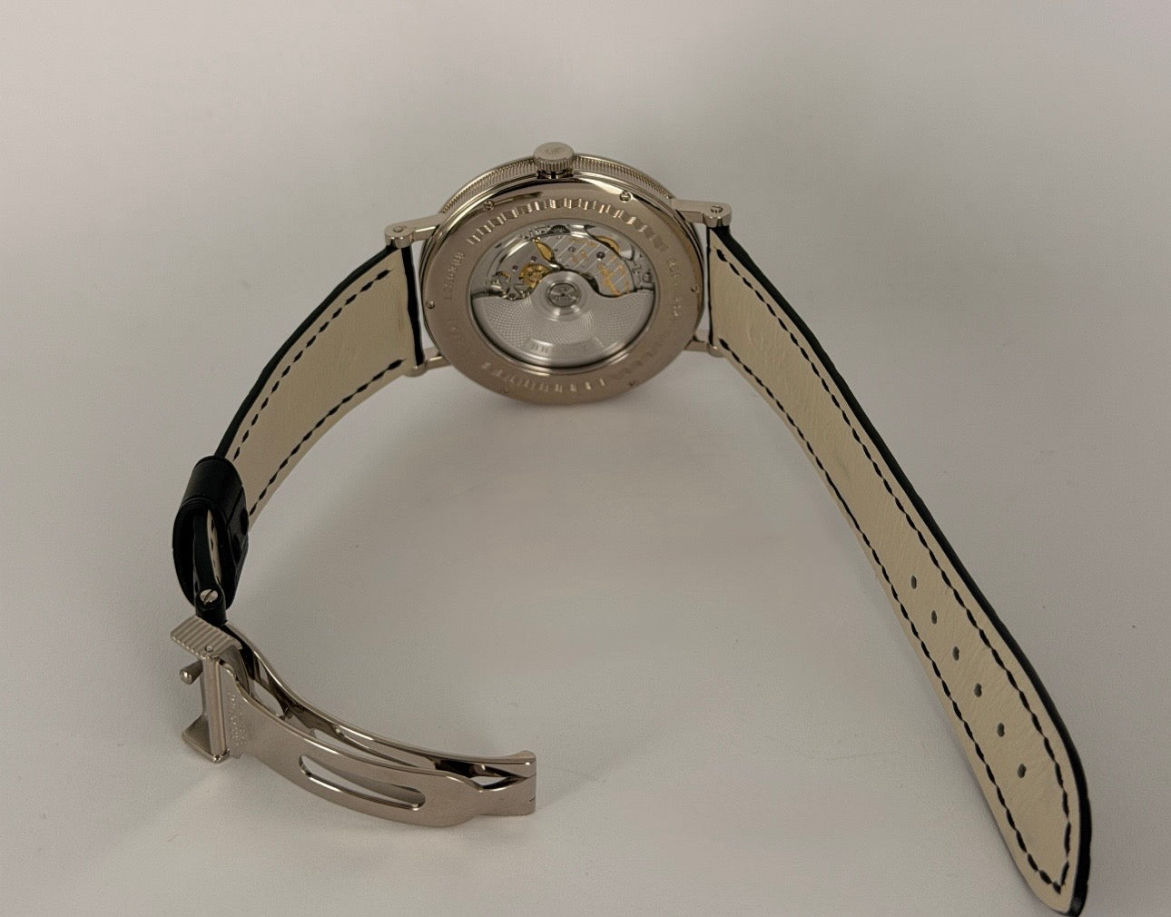 Breguet Classique Box und Papiere, Faltschließe, 18 K Weißgold