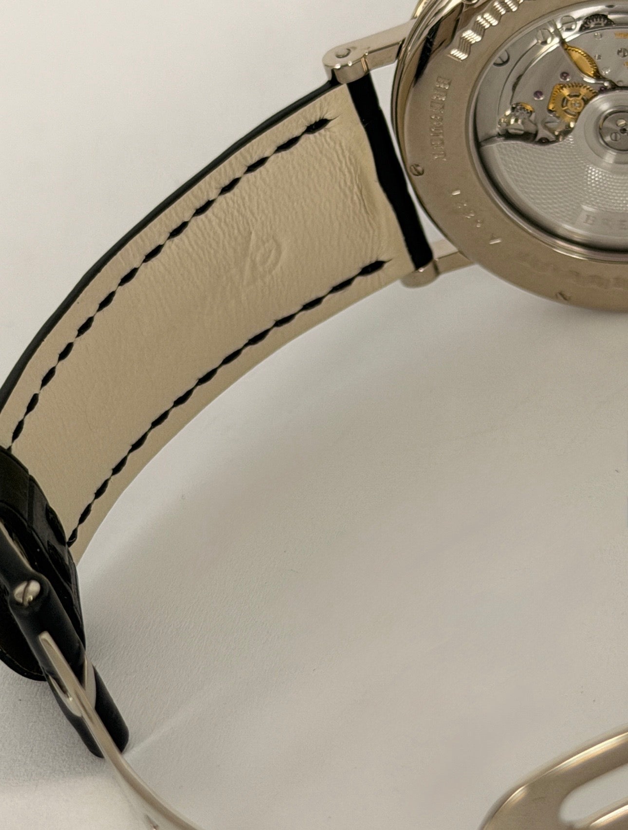Breguet Classique Box und Papiere, Faltschließe, 18 K Weißgold