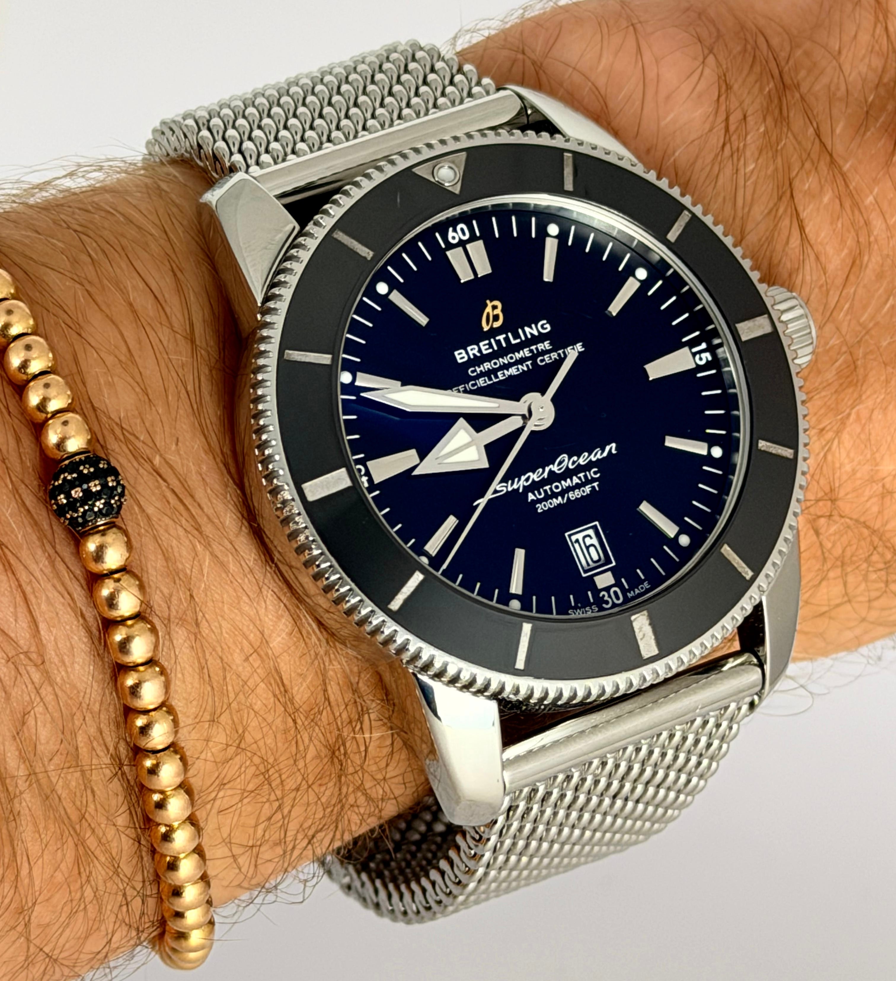Breitling Superocean Heritage II 42 Wie Neu Full Set