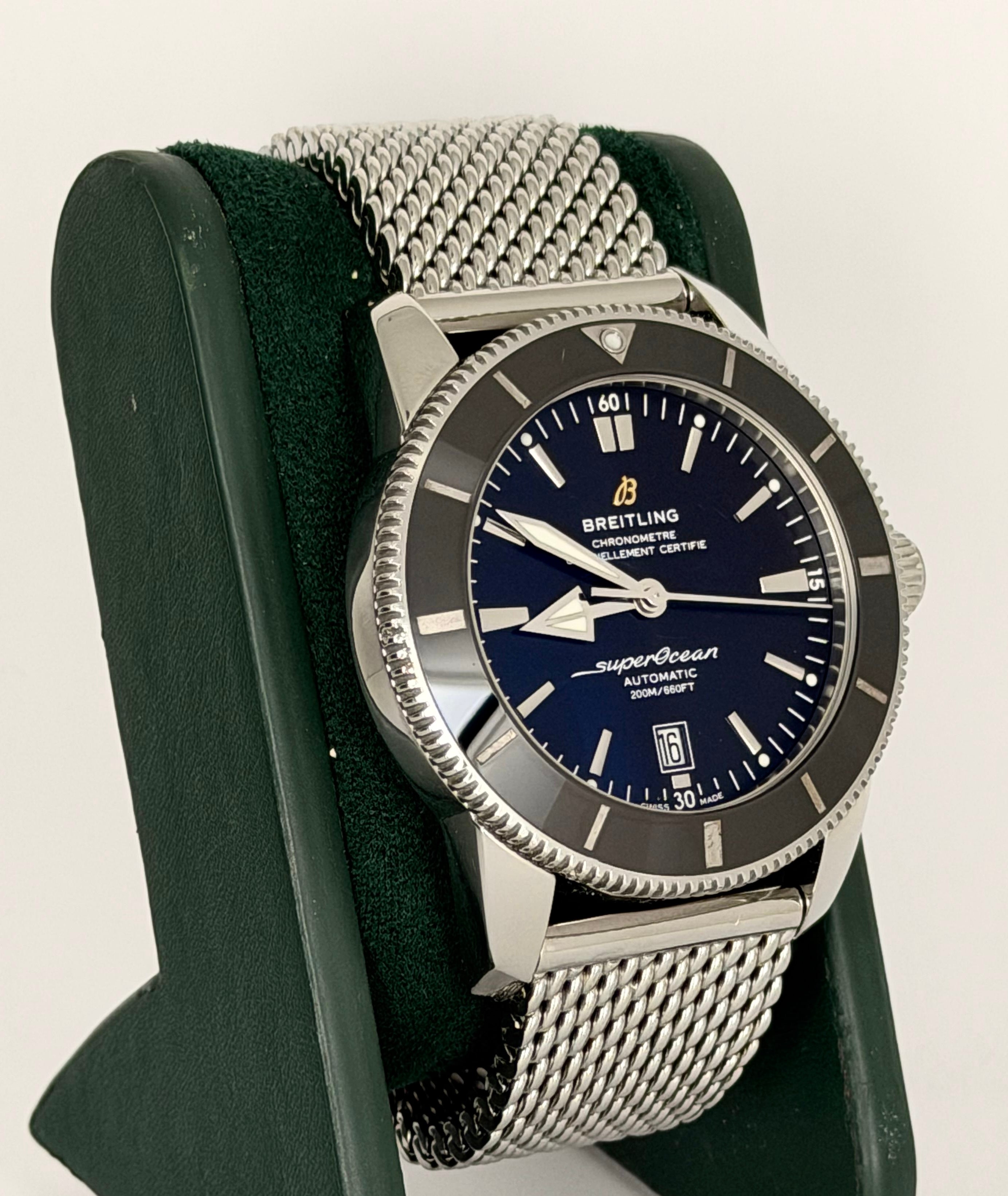 Breitling Superocean Heritage II 42 Wie Neu Full Set