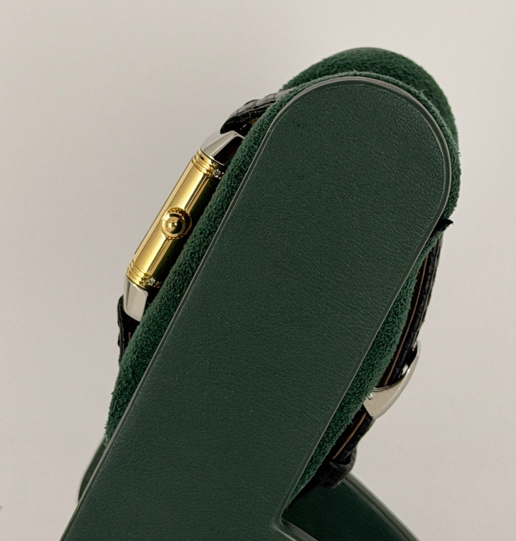 Jaeger-LeCoultre Reverso Duetto mit Box und Papieren, Werksdiamanten
