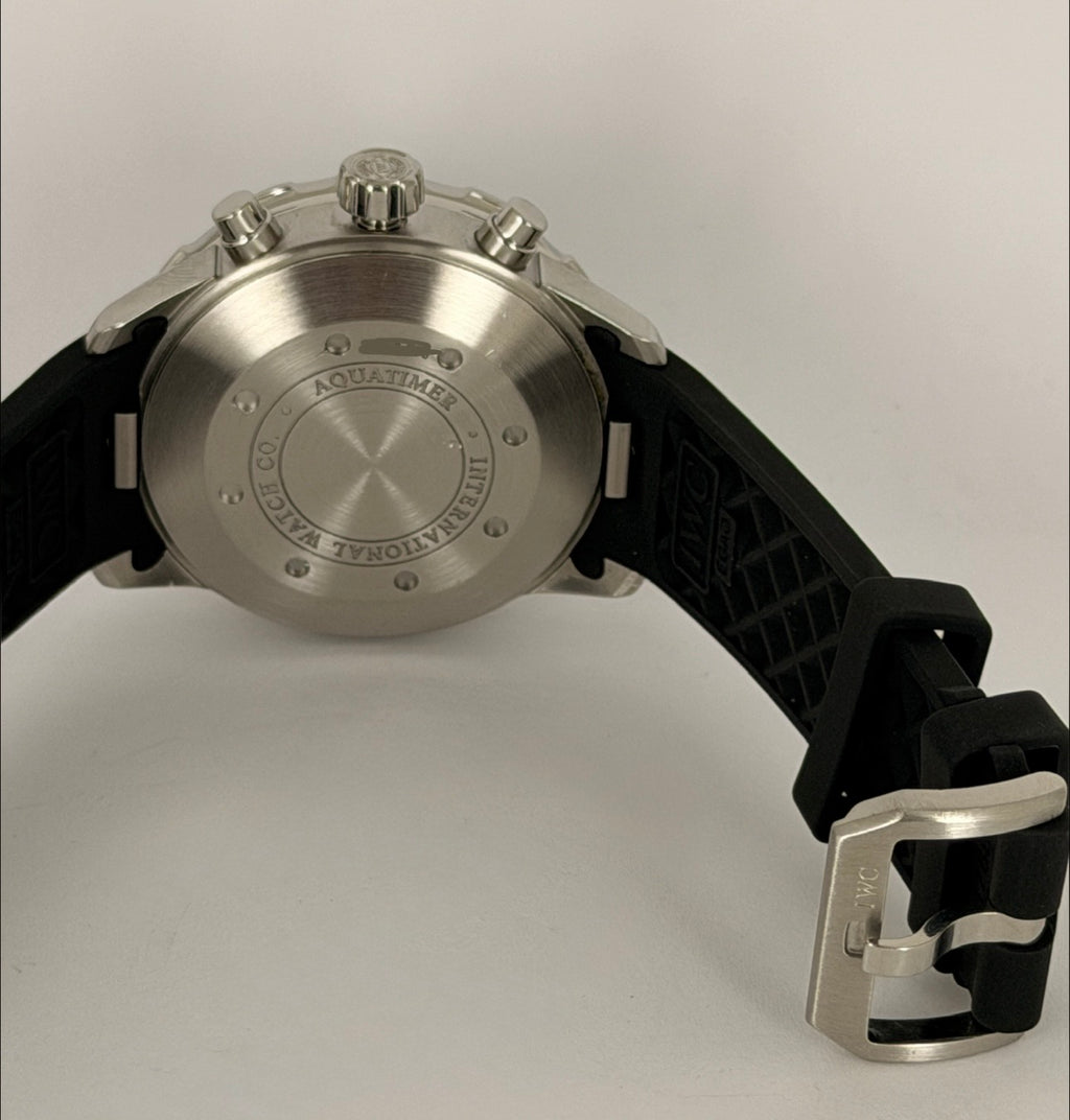 IWC Aquatimer Chronograph mit Box und Papieren + neues Armband