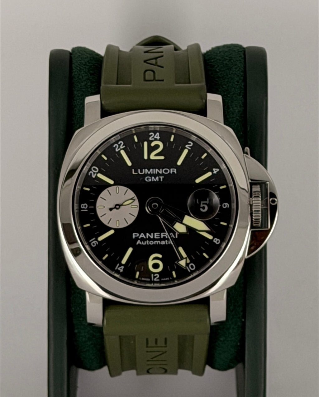 Panerai Luminor GMT Automatic Nur Uhr Sehr Guter Zustand