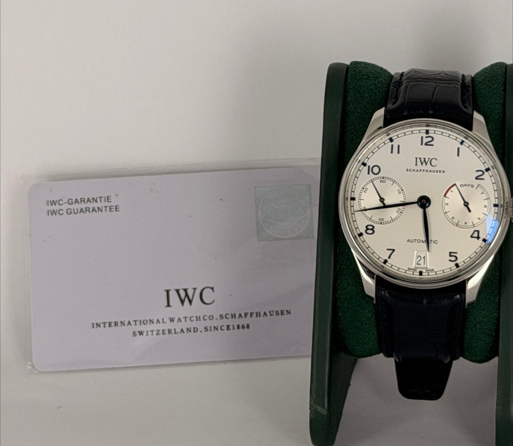 IWC Portuguese Automatic 7 Tage IW5001 mit Uhr und Garantiekarte – bester Preis!