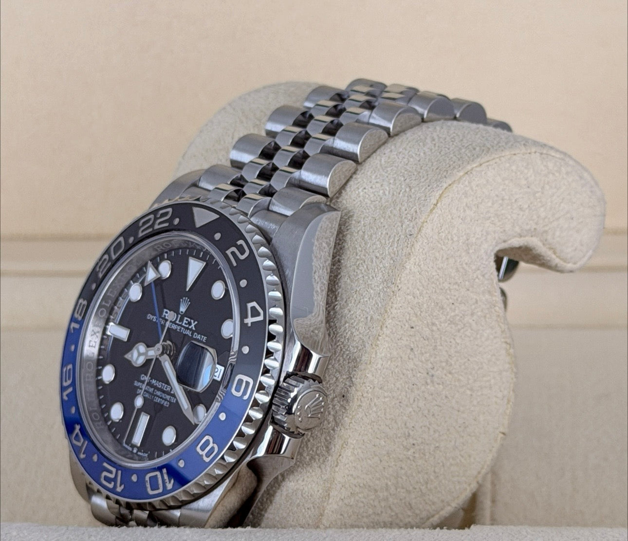 Rolex GMT-Master II Batgirl 2023, wie neu