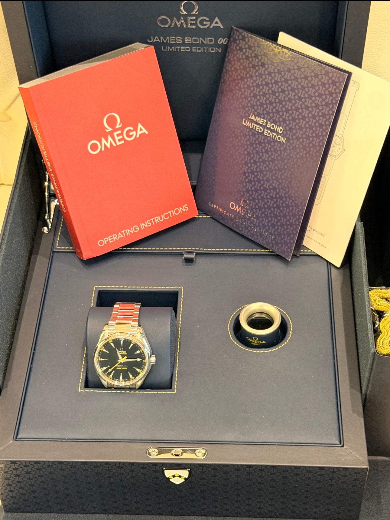 Omega Seamaster Aqua Terra Limited Edition, Extra Full Set, wie neu