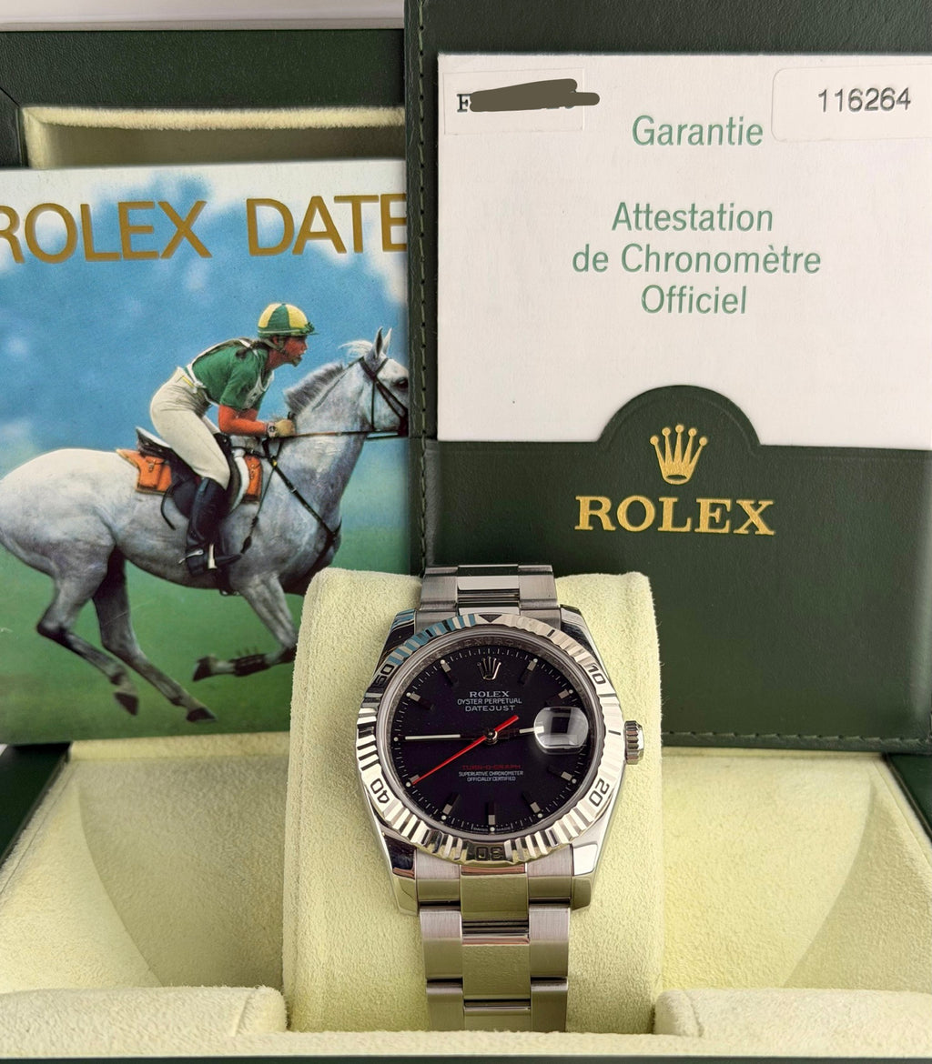 Rolex Datejust Turn-O-Graph, Turn-O-Graph Full Set, wie neu! Nach frischem Service