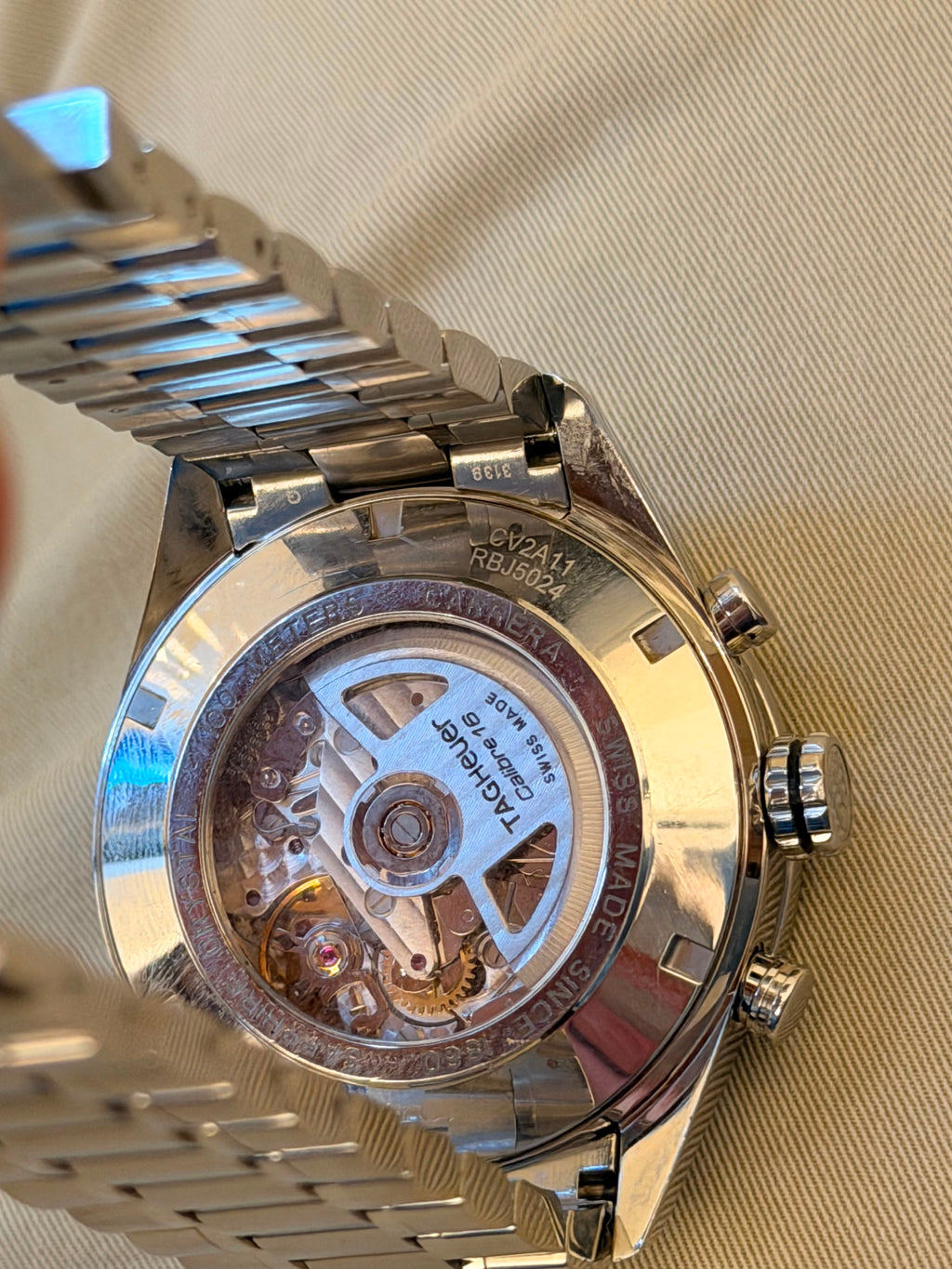 TAG Heuer Carrera Calibre 16 Wie Neu Mit orginal Papieren