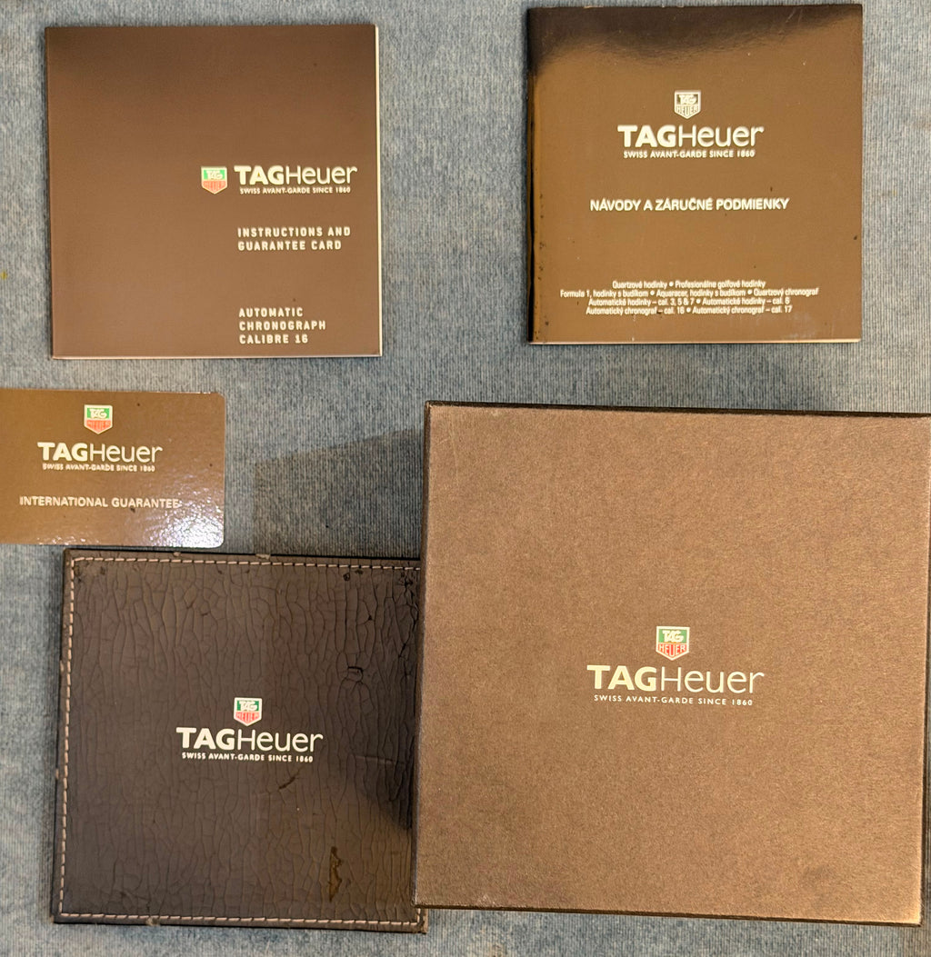 TAG Heuer Carrera Calibre 16 Wie Neu Mit orginal Papieren