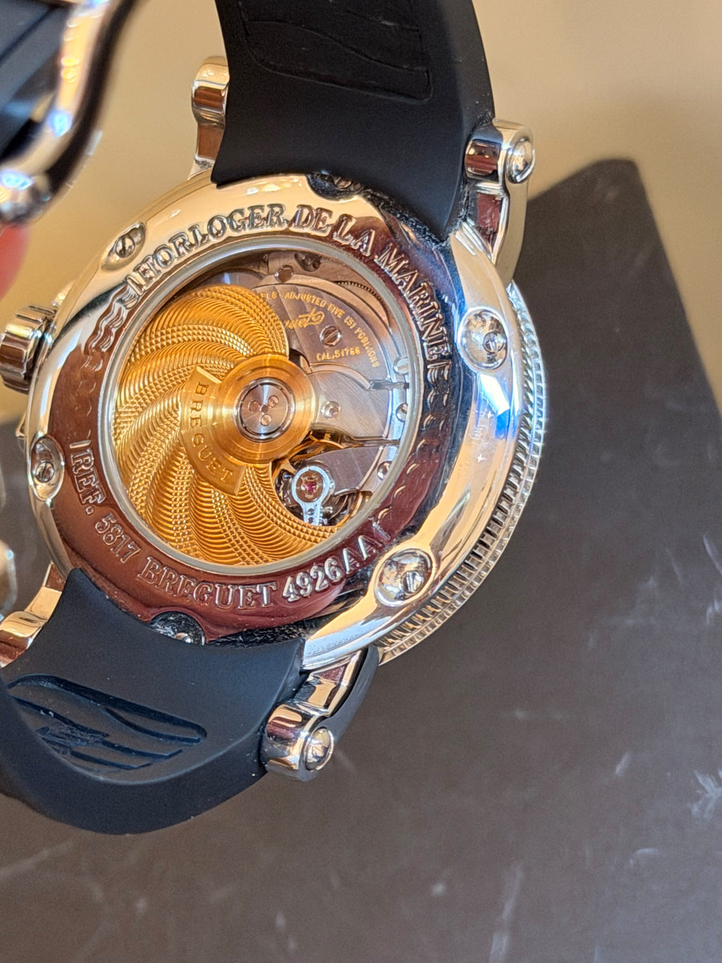 Breguet Marine, Box und Papiere, wie neu