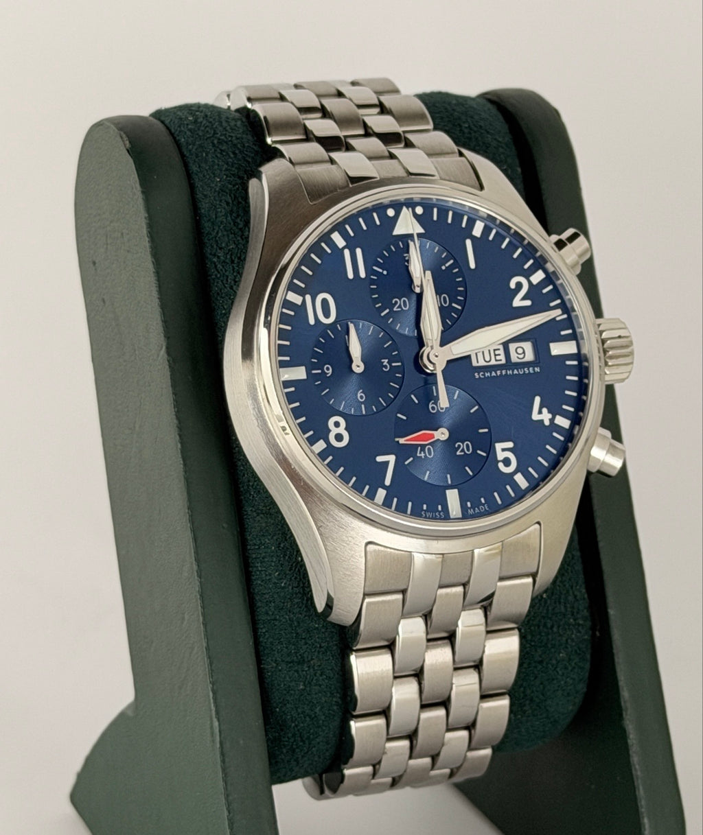 IWC Pilot Chronograph 2025 99 % Neu Full Set