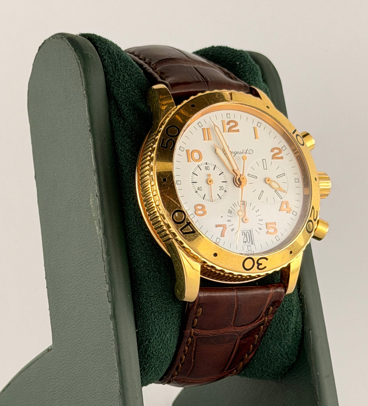 Breguet Type XX – XXI – XXII, XXI – XXII, Original-Box und -Papiere, nie poliert