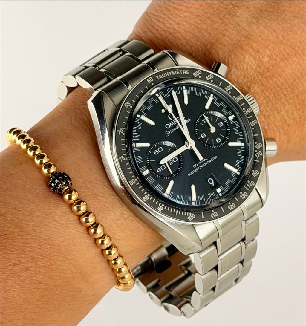 Omega Speedmaster Racing Master Full Set nach Service bei Omega