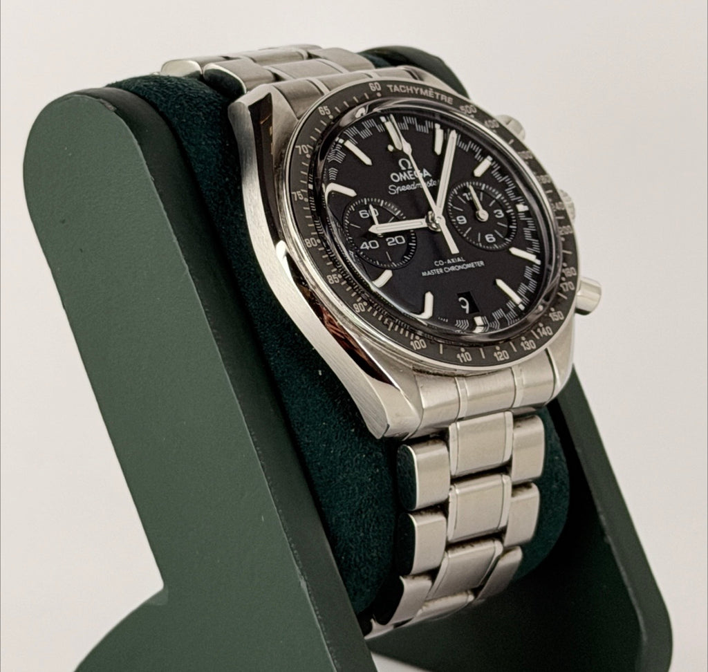 Omega Speedmaster Racing Master Full Set nach Service bei Omega
