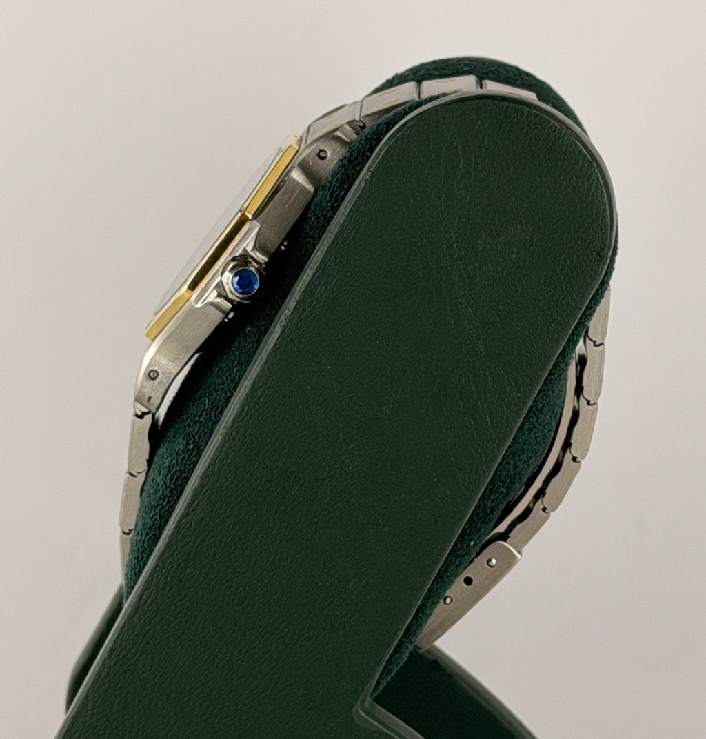 Cartier Santos Ronde Gold Nur Uhr Wie Neu Zustand