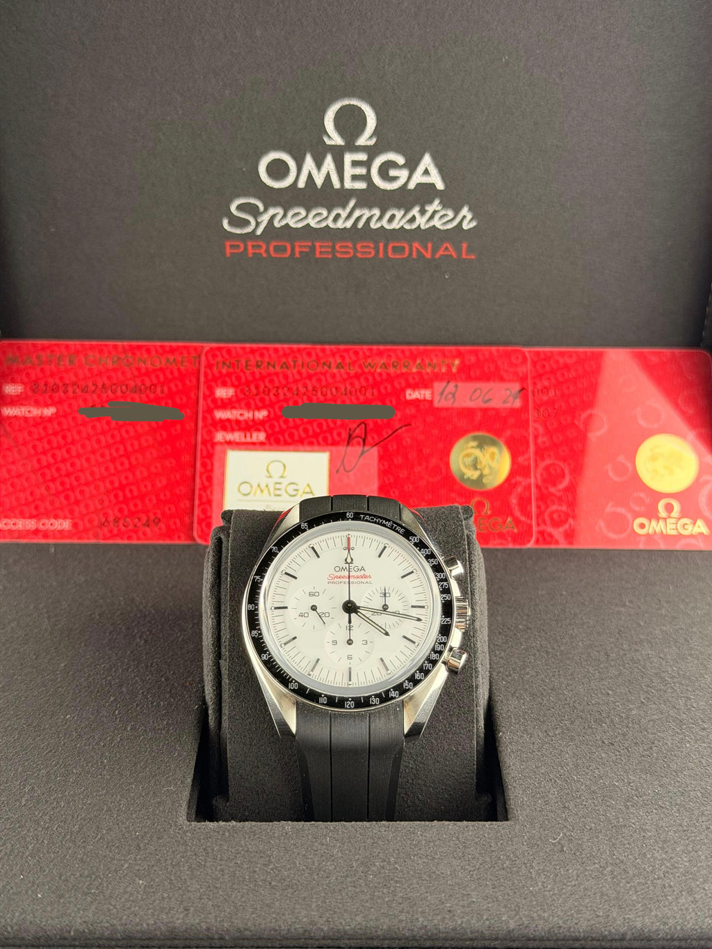 Omega Speedmaster Professional Moonwatch Full Set Wie neu