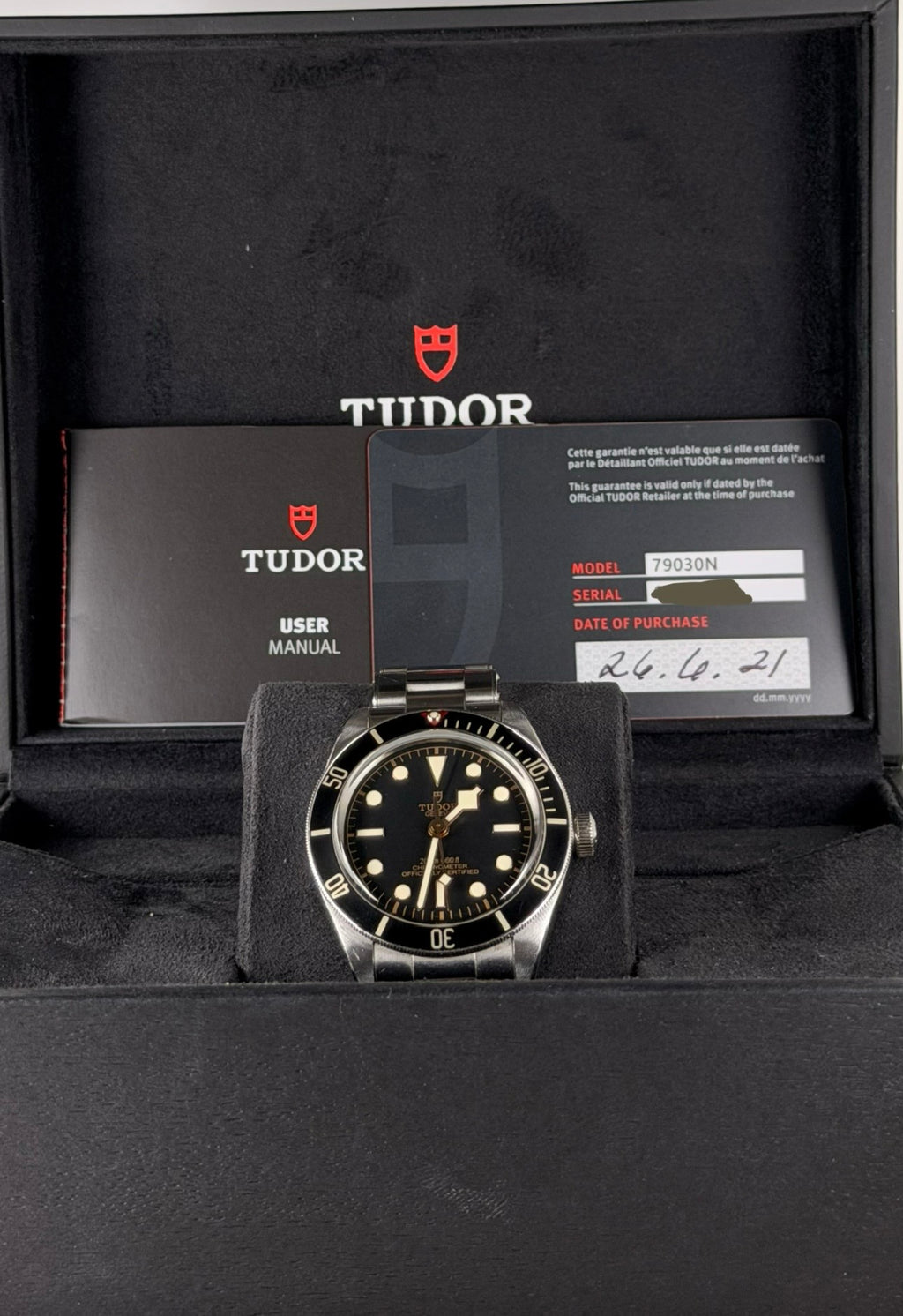 Tudor Black Bay Fifty-Eight Full Set Wie Neu Zustand