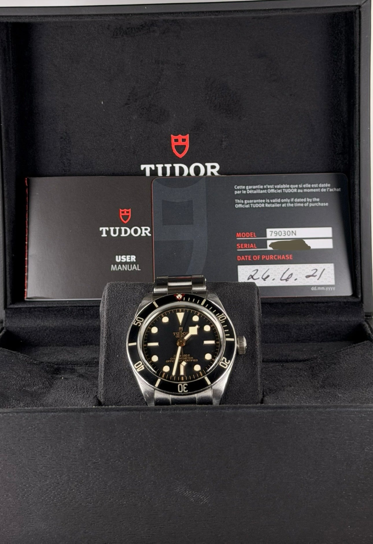 Tudor Black Bay Fifty-Eight Full Set Wie Neu Zustand