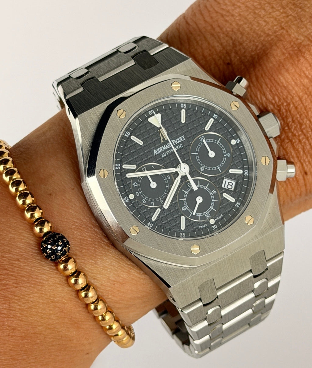 Audemars Piguet Royal Oak Chronograph Kasparov 39mm Full Set Nach Revision bei AP
