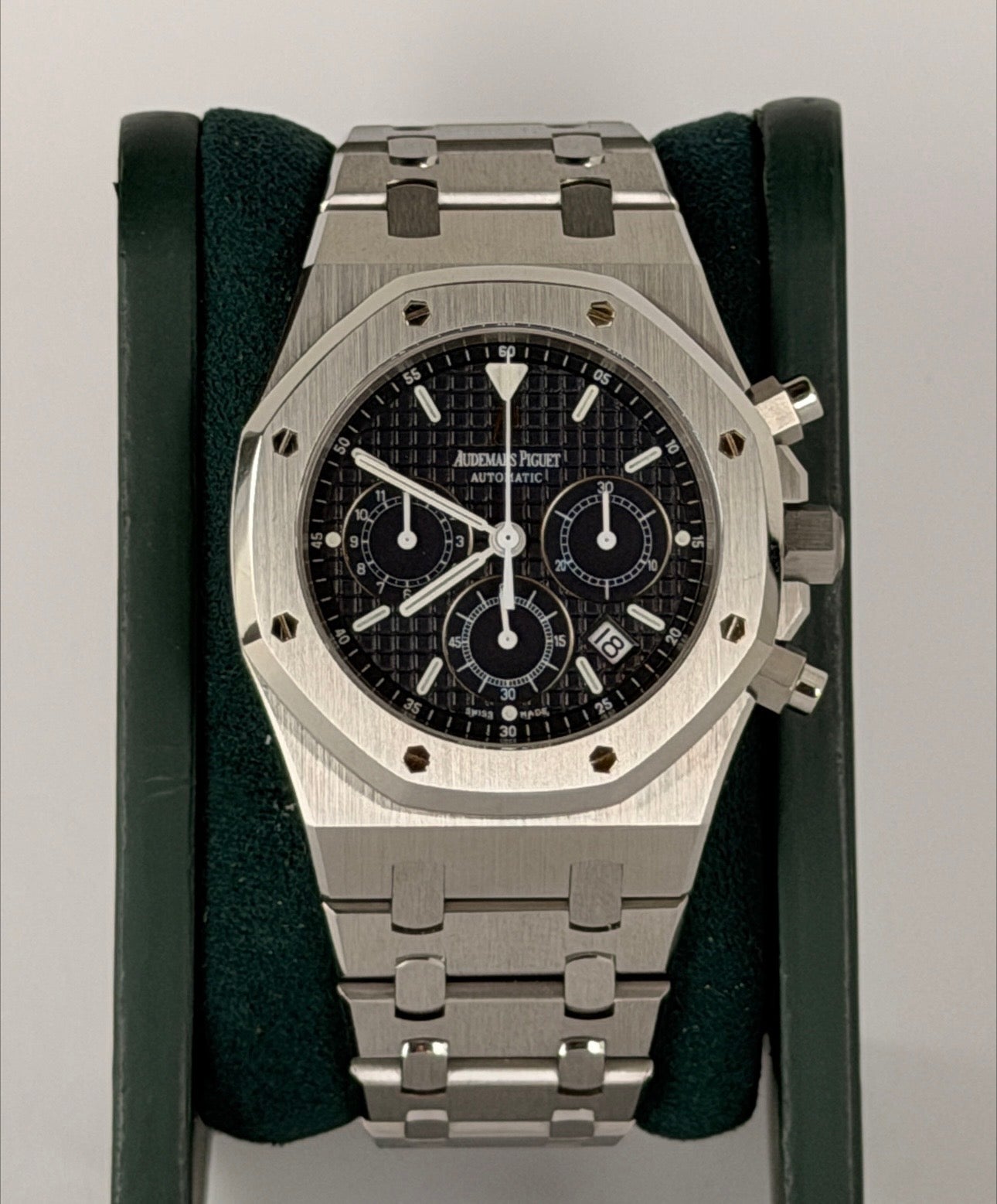 Audemars Piguet Royal Oak Chronograph Kasparov 39mm Full Set Nach Revision bei AP