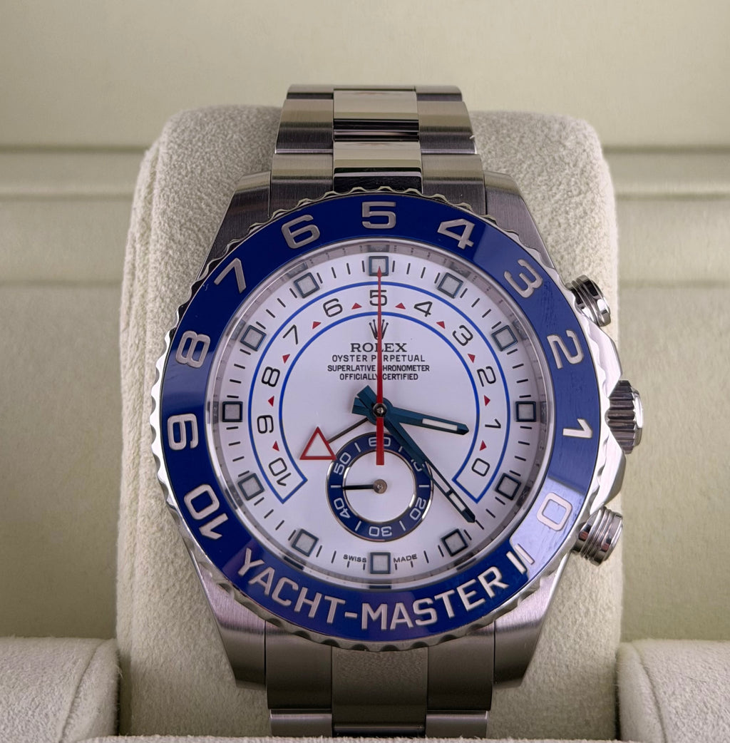 Rolex Yacht-Master II Box and Papers LC 126 Full Set Wie neu