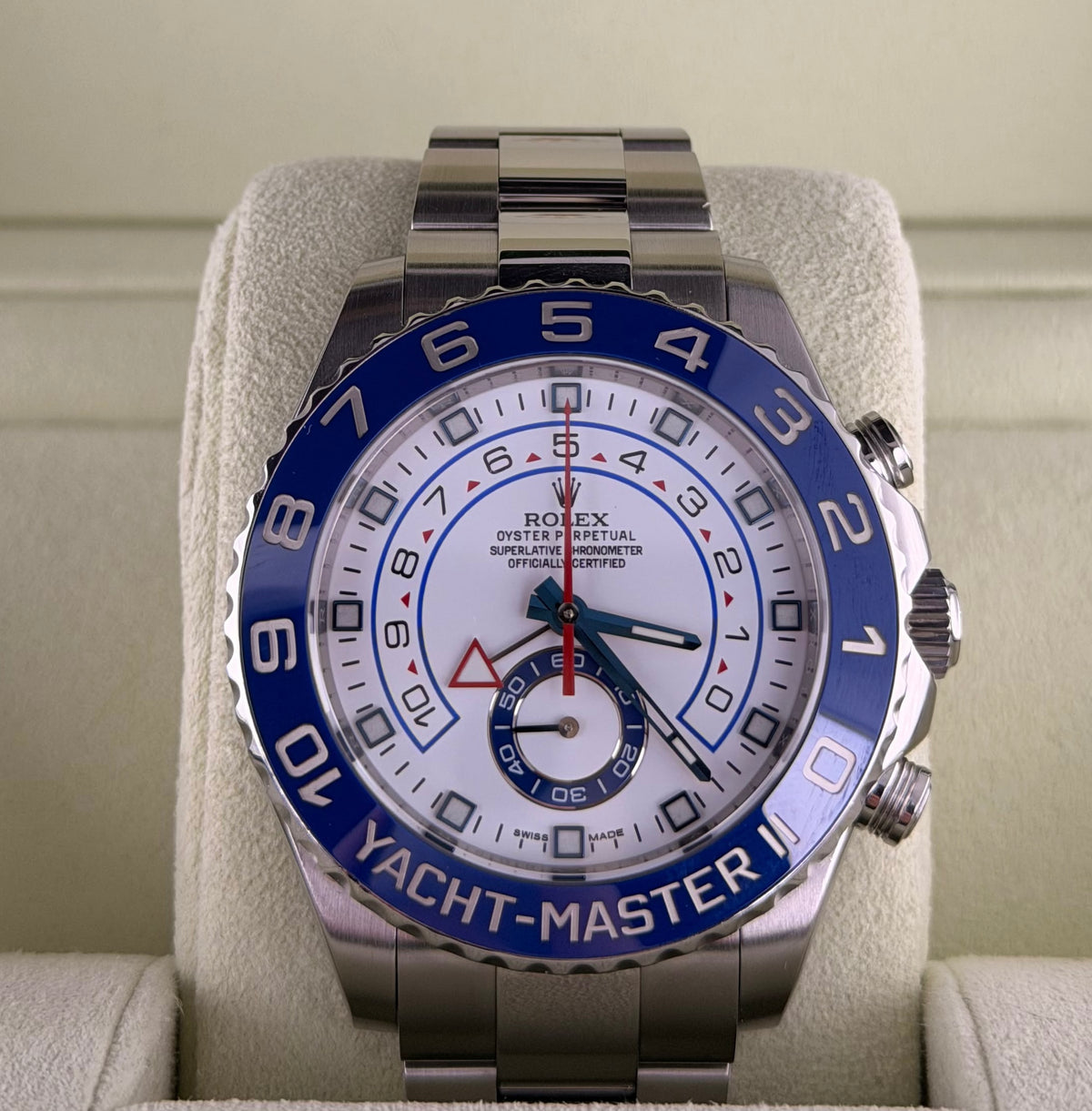 Rolex Yacht-Master II Box and Papers LC 126 Full Set Wie neu