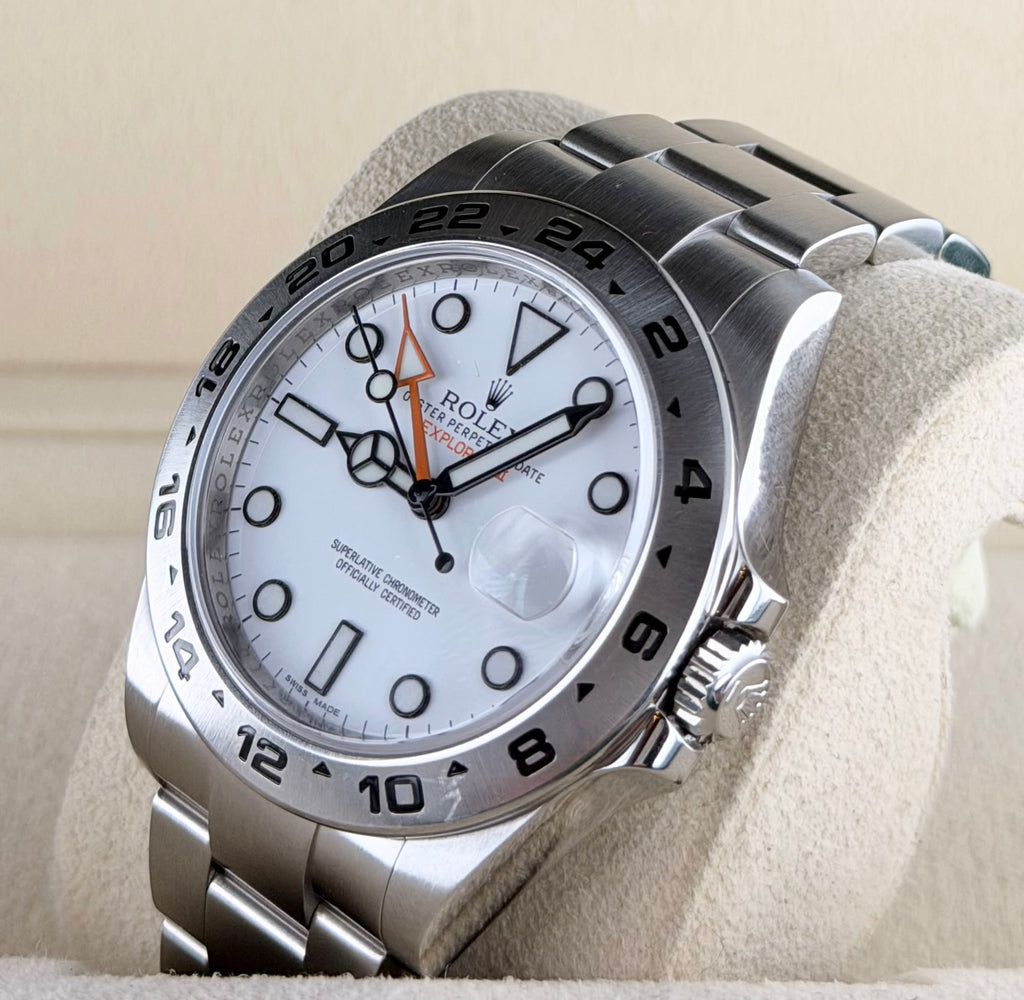 Rolex Explorer II 42 mm, 2014, Full Set, wie neu, nach einer frischen Revision