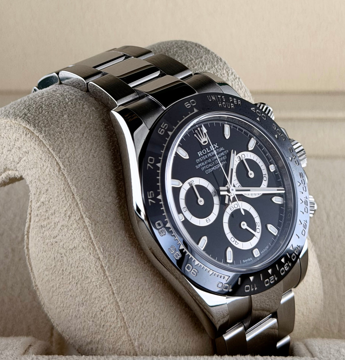 Rolex Daytona Ceramic Black, 2022, neuwertig nach hauseigenem Service
