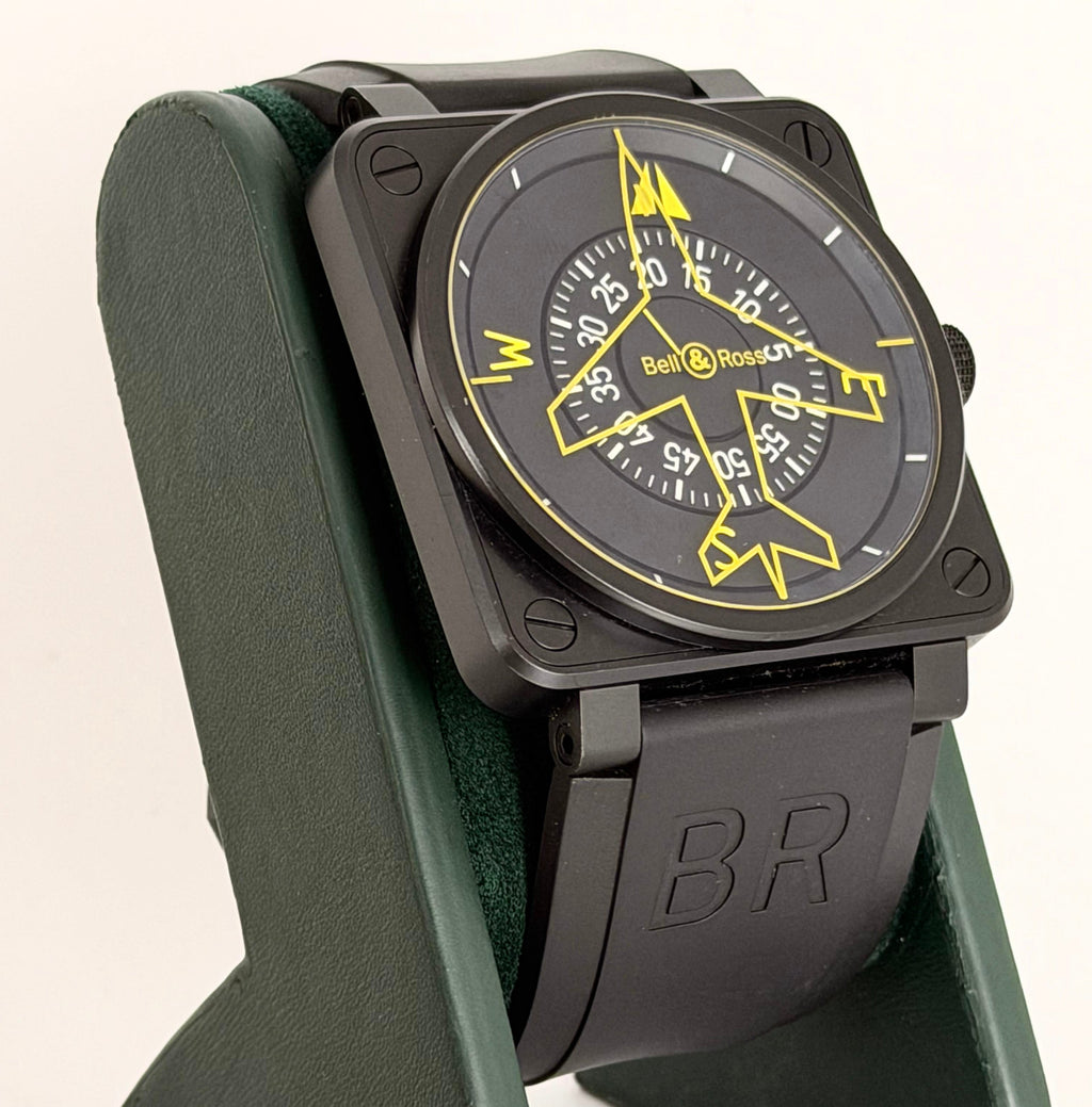 Bell & Ross BR 01-92 Aviation, vollständiges Set, neuwertig (Mint-Zustand)