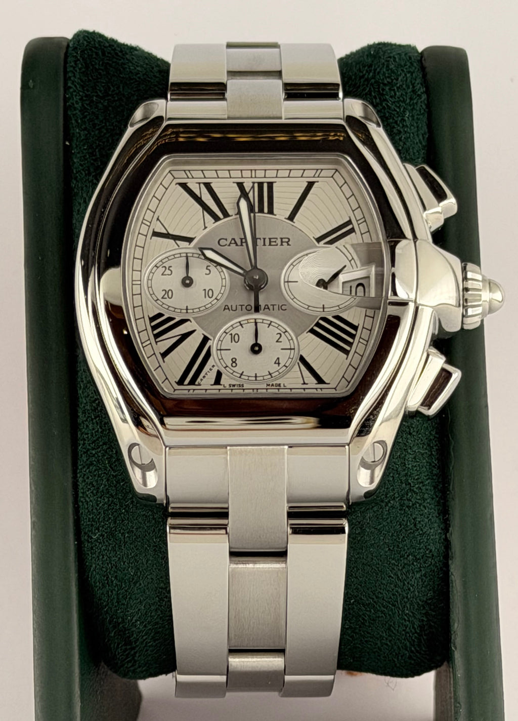Cartier Roadster, Box und Papiere, nach hauseigenem Service, neuwertig