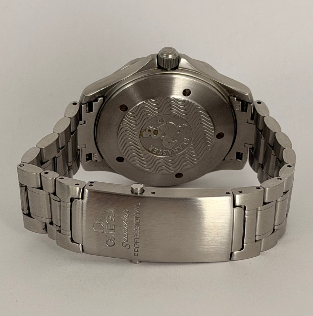 Omega Seamaster Diver 300 M GMT nach Service, mit Box und Papieren
