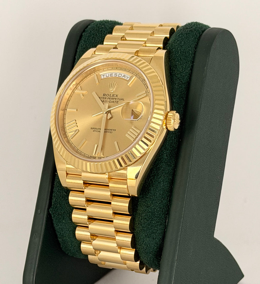 Rolex Day-Date 40 2015 wie neu Full Set