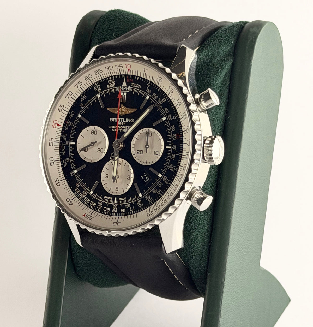 Breitling Navitimer 1 B01 Chronograph, komplettes Set, nach hauseigenem Service, bester Preis in der EU